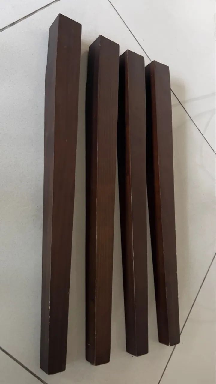 Pé de madeira para mesa - Foto 3