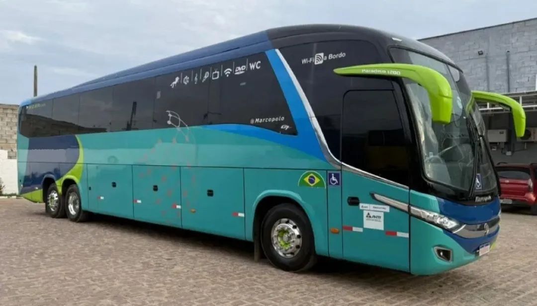 Ônibus G7 Marcopolo Paradiso 1220 Truck 6x2 (MB O500RSD) Ano 2012 - Foto 14