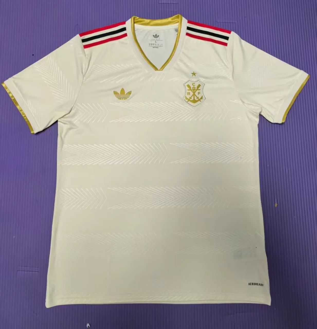 Camisa Flamengo Terceiro Uniforme Off-White 25/26
