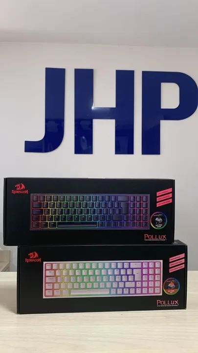 Teclado Mecanico Redragon Gamer Pollux RGB / Novo Lacrado / Loja Fisica