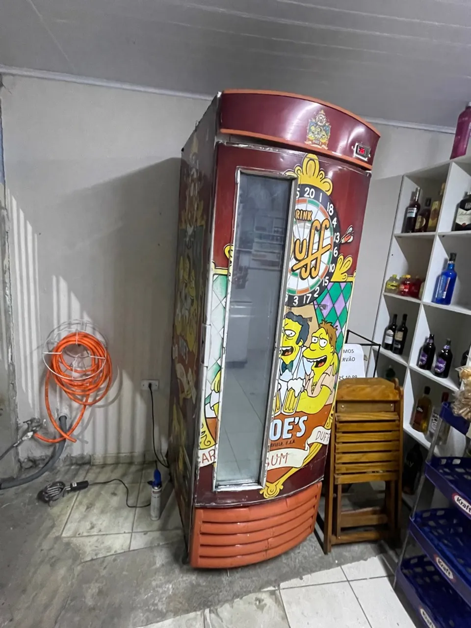 Geladeira/Freezer Duff Simpsons - Raro!