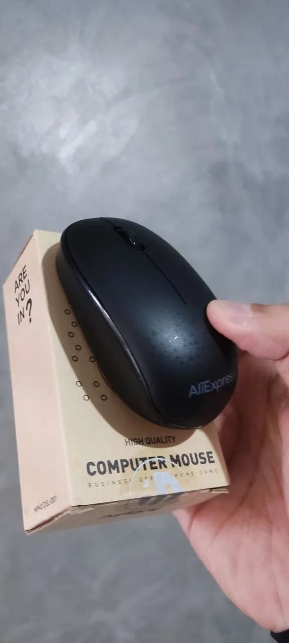 Mini Mouse Bluetooth - Preto - INPHIC - Novo
