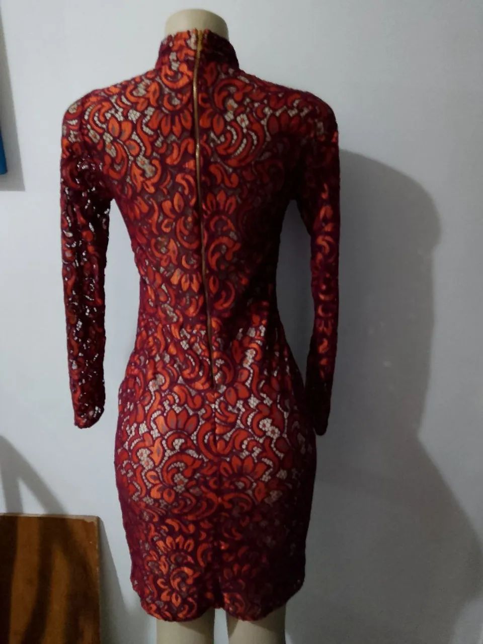 Vestido Vermelho Elegante - Foto 3