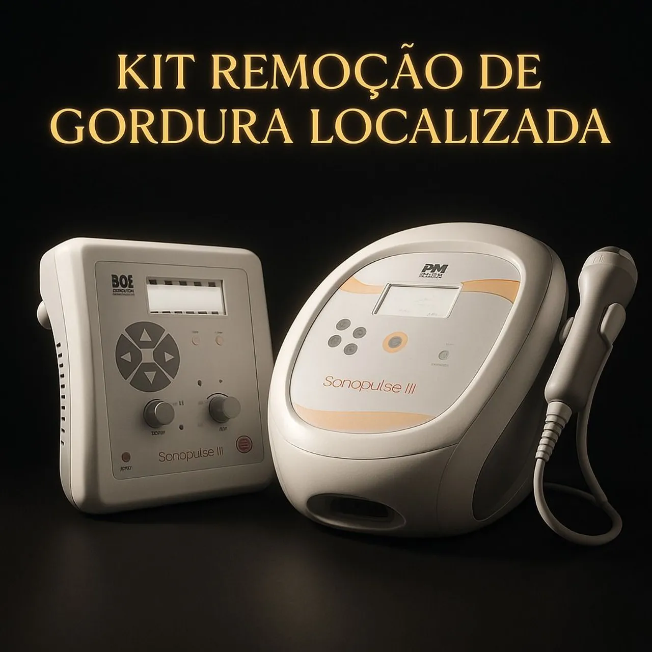 Kit Remoção de Gordura Localizada Sonopulse III