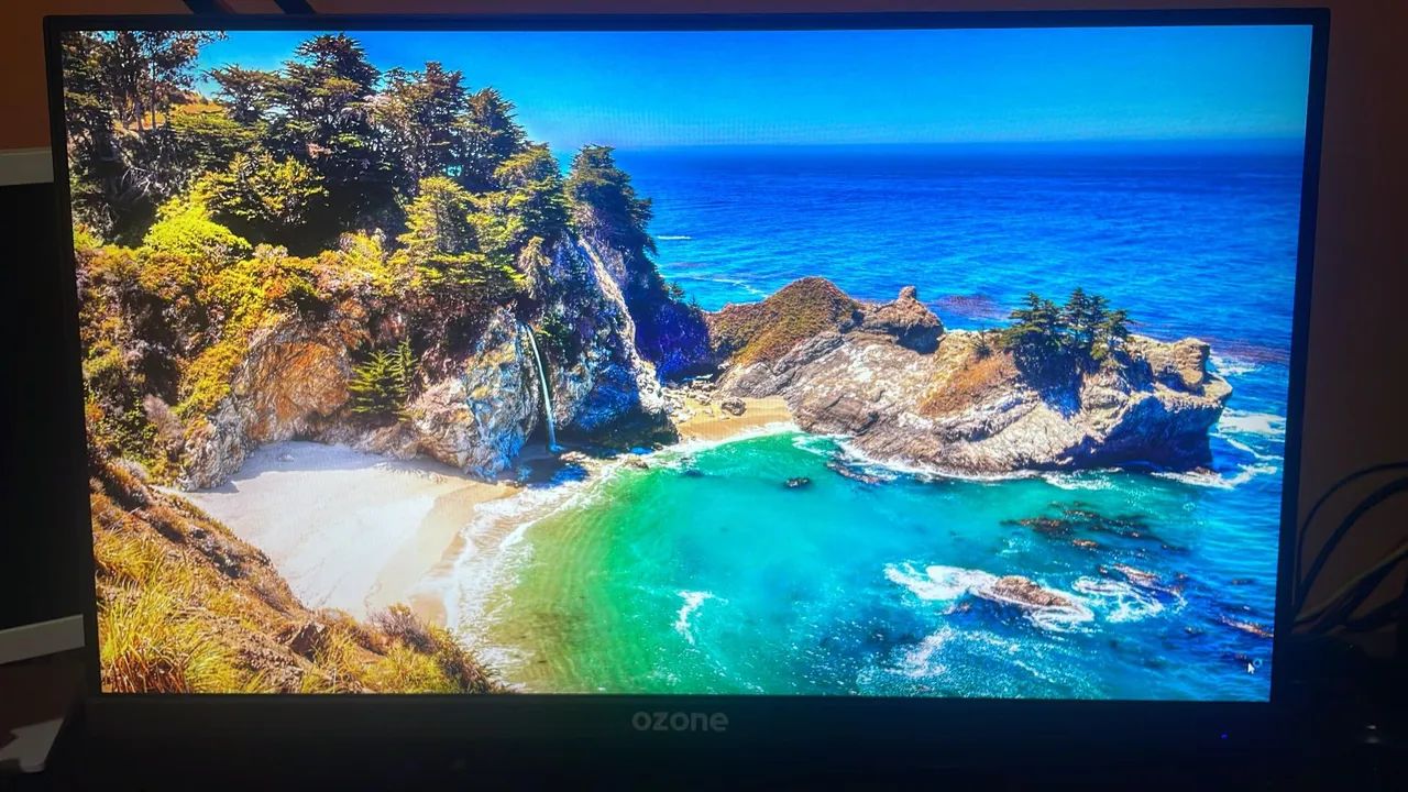 Monitor Gamer Ozone 24" Full HD, 240Hz, 1ms, DisplayPort e HDMI, FreeSync, Preto