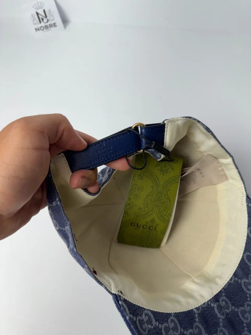 Boné Gucci GG Canvas Azul - Foto 3
