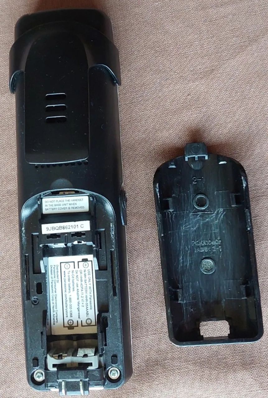 TELEFONE SEM FIO PANASONIC + SECRETÁRIA ELETRÔNICA + 2 RAMAIS!! - Foto 4
