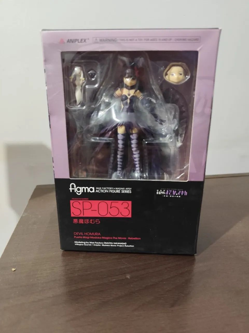 Action Figure Figma Devil Homura [figma SP-053] NOVO LACRADO
