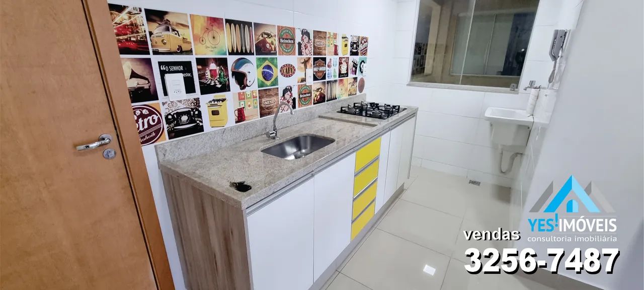 Ap Rua 10, 2 quartos, 1 vaga Elevador, Móveis Planejados, 48m2, Vicente Pires-DF. - Foto 3