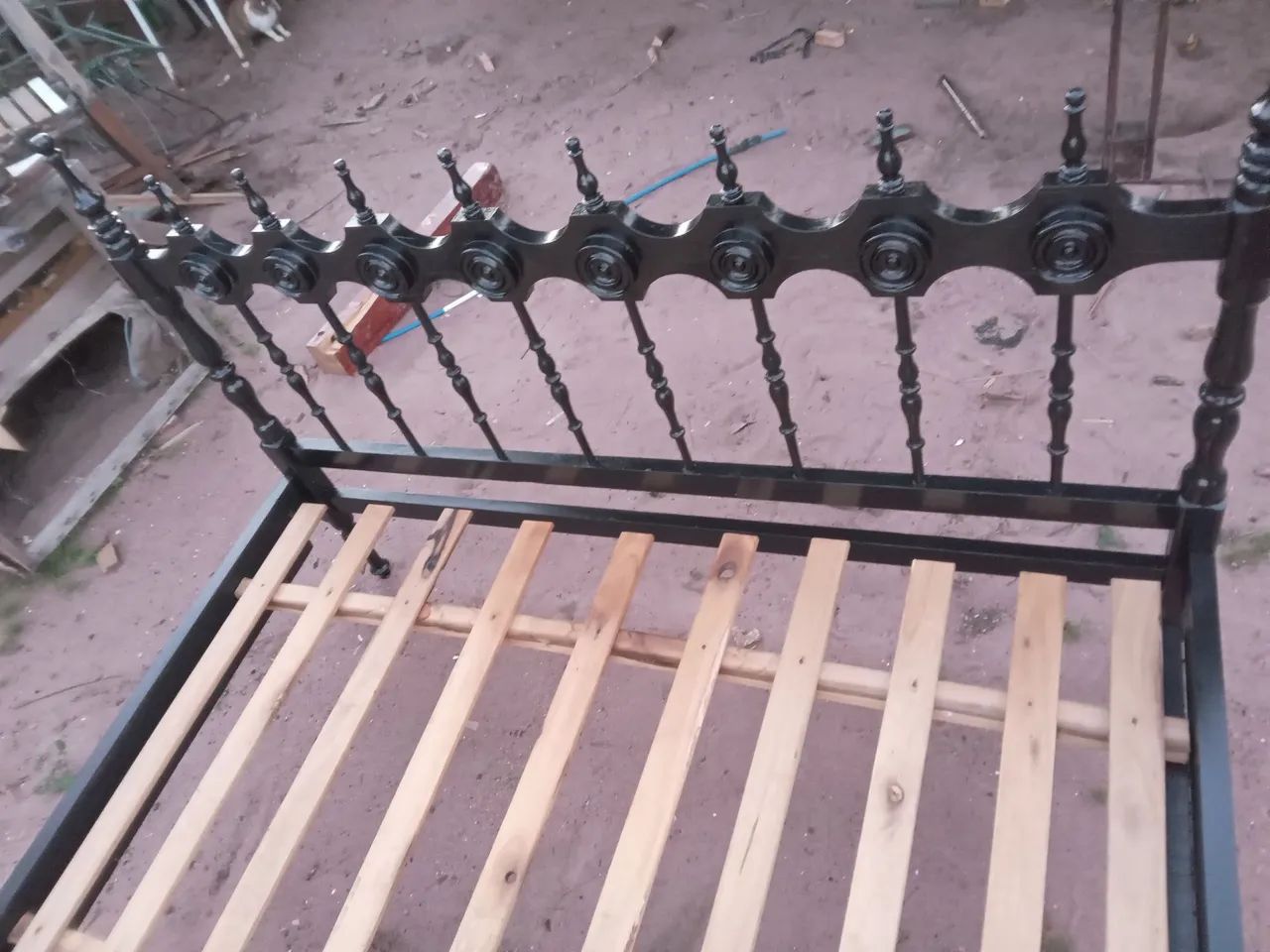 Cama de casal madeira 