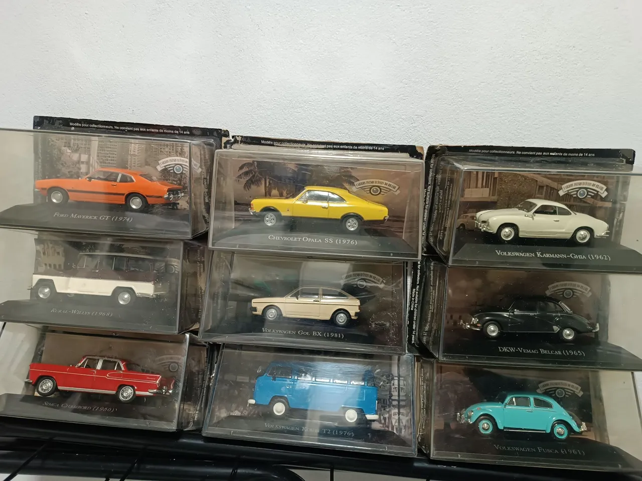 Coleção Carros inesquecíveis do Brasil