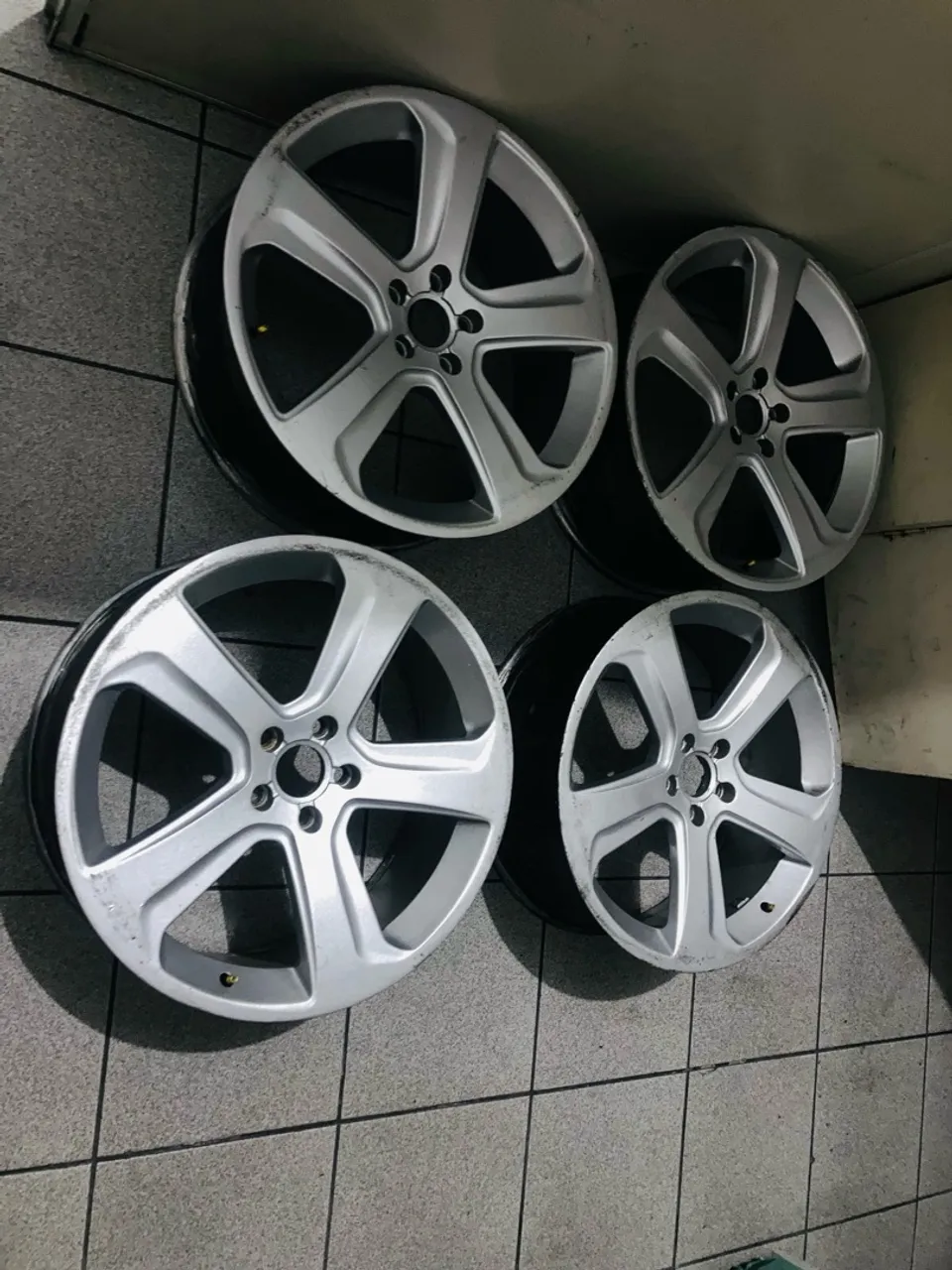 Jogo de rodas aro 20 da audi