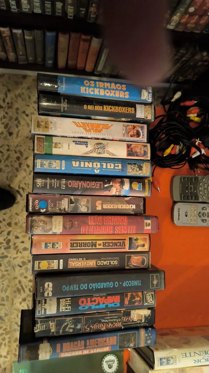 Fita VHS 40 cada