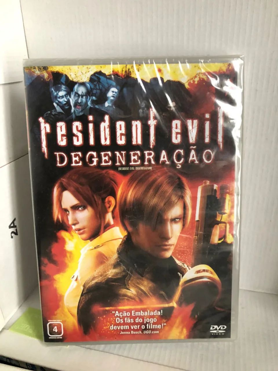 Resident evil degeneração DVD 