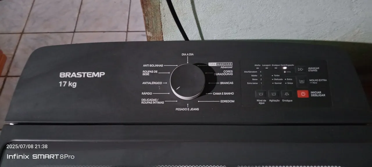 Lavadora Brastemp 17kg - Eficiência e praticidade