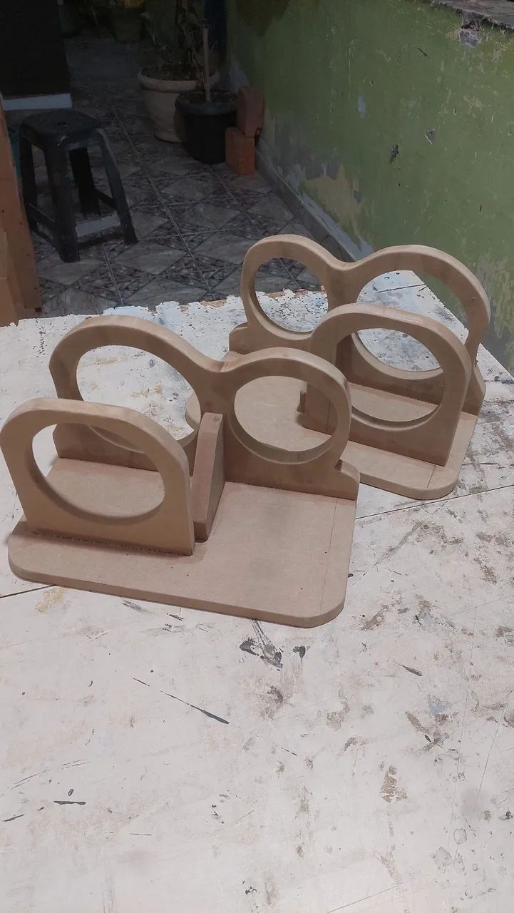 Par de réguas em mdf 18mm para tweeter e driver D305, D405 e D450 - Foto 5