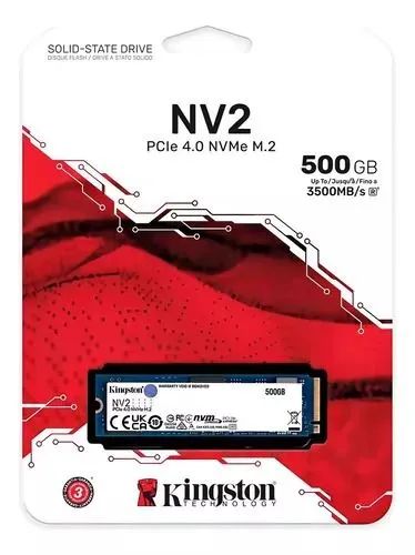 SSD Kingston NV2 PCIe 4.0 NVMe M.2 500GB