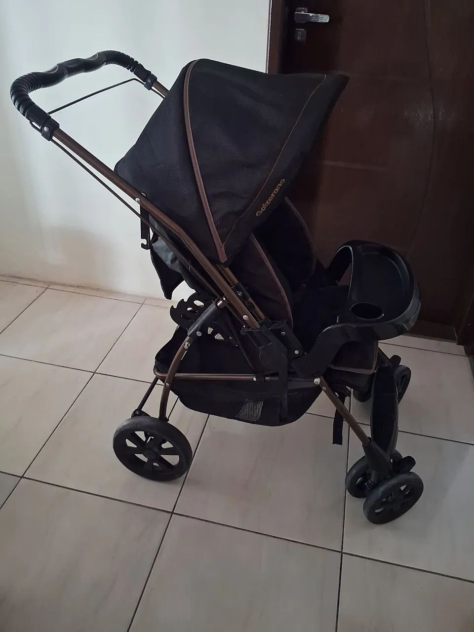 Carrinho de bebê, bebê conforto e andajar zap *  - Foto 3