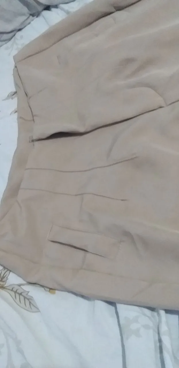 Calça social bege M