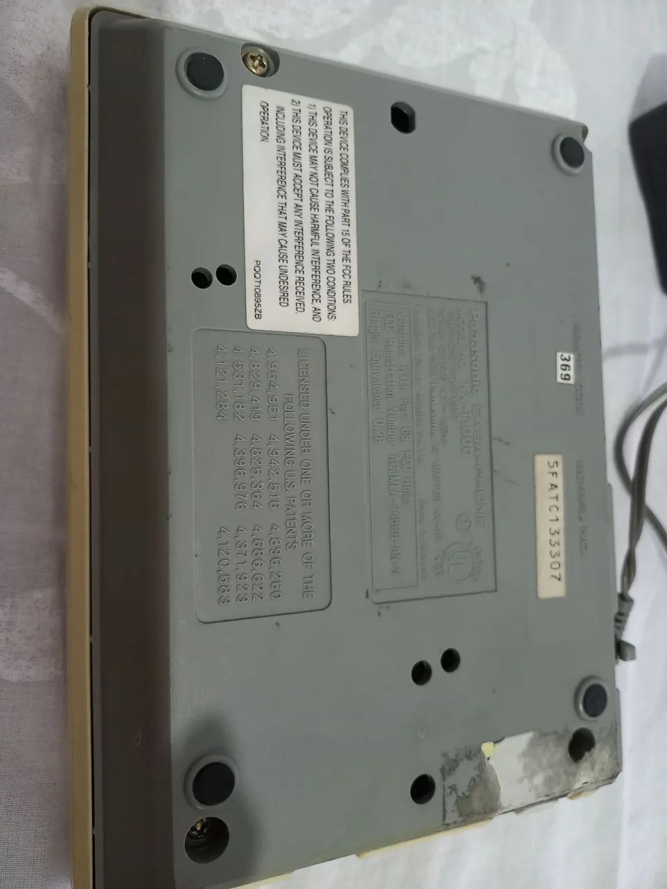 Secretaria eletrônica PANASONIC (ANTIGUIDADE) - Foto 4