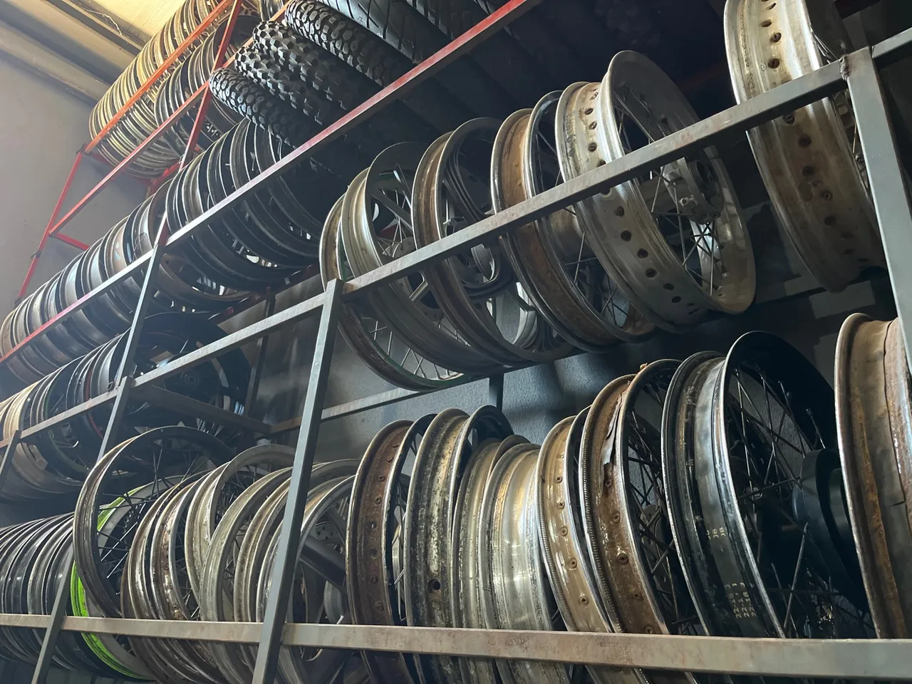 Rodas de Moto Diversas - Estoque Completo