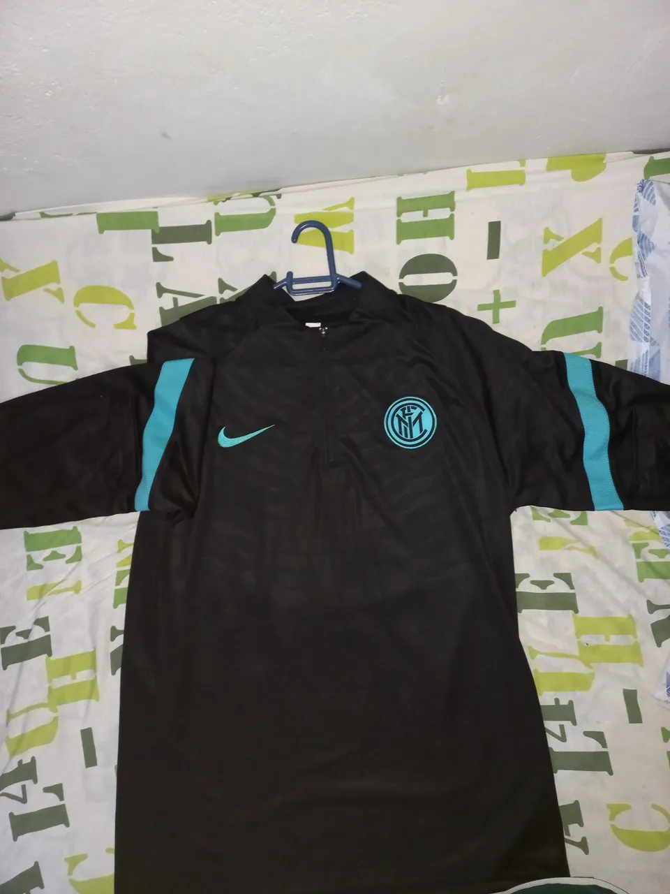 Jaqueta Inter de Milão Nike - Treino - Confortável - Tecido 100% Polyester