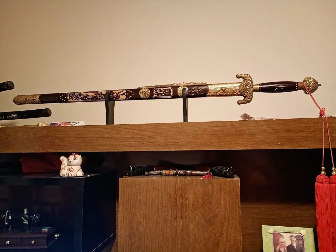 Espada imperial chinesa, decorativa  - Foto 3