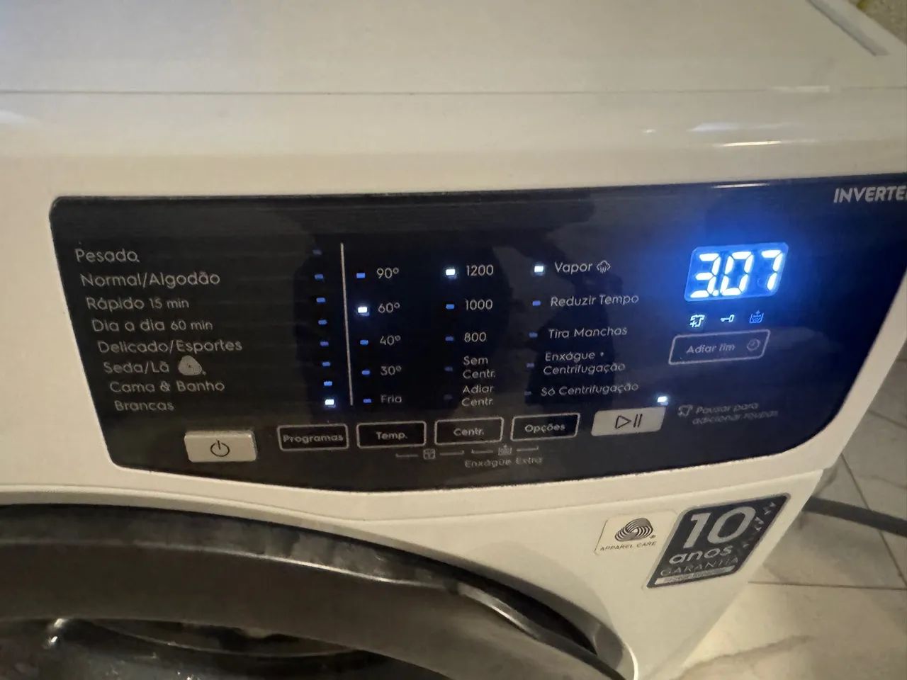 Máquina de Lavar Eletrolux 11k (não é  lava & seca)