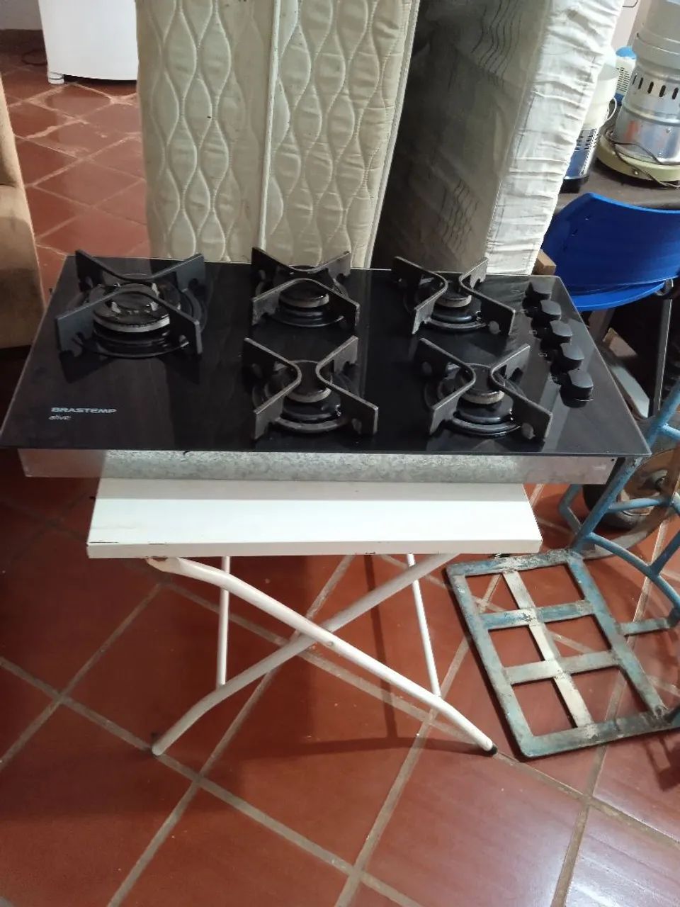 Coqtop de 5 bocas semi novo marca Brastemp  - Foto 6