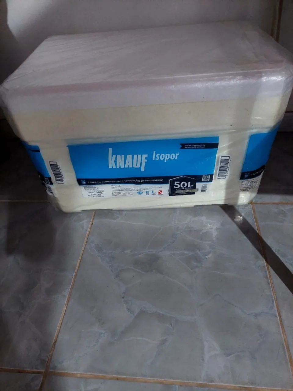 Caixa de isopor 50 litros