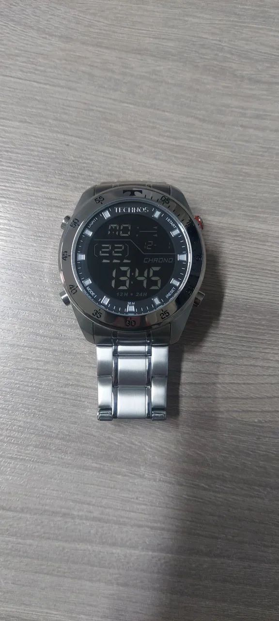 VENDO RELÓGIO TECHNOS DIGITAL BJ3589AA/1K - NOVO NA CAIXA