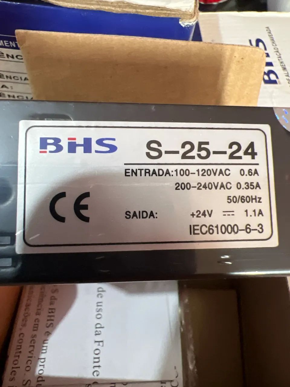 Fonte de Alimentação Chaveada BHS 24V ~ 1.1A - Foto 2