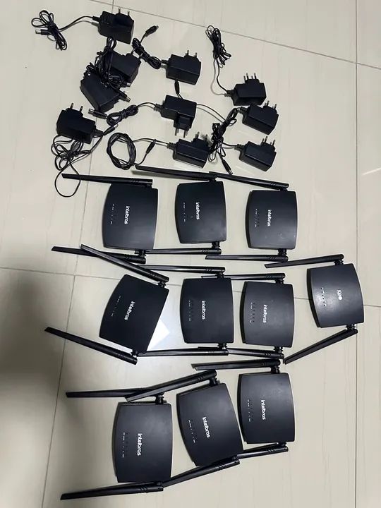 Kit de Roteadores Wireless - 10 Peças