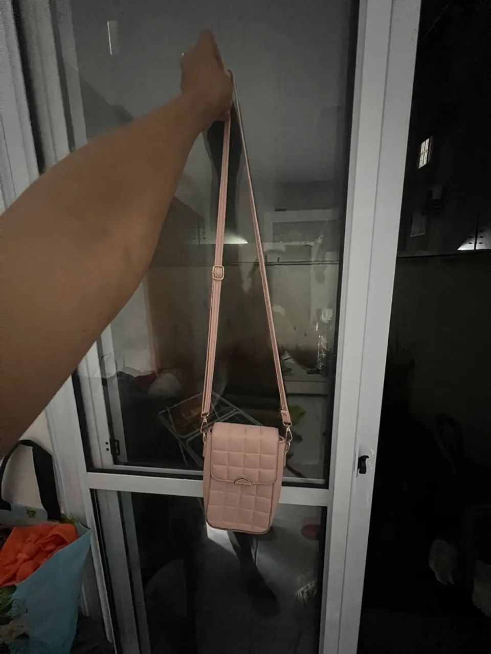 Bolsa de Ombro Rosa - Nova - Foto 3