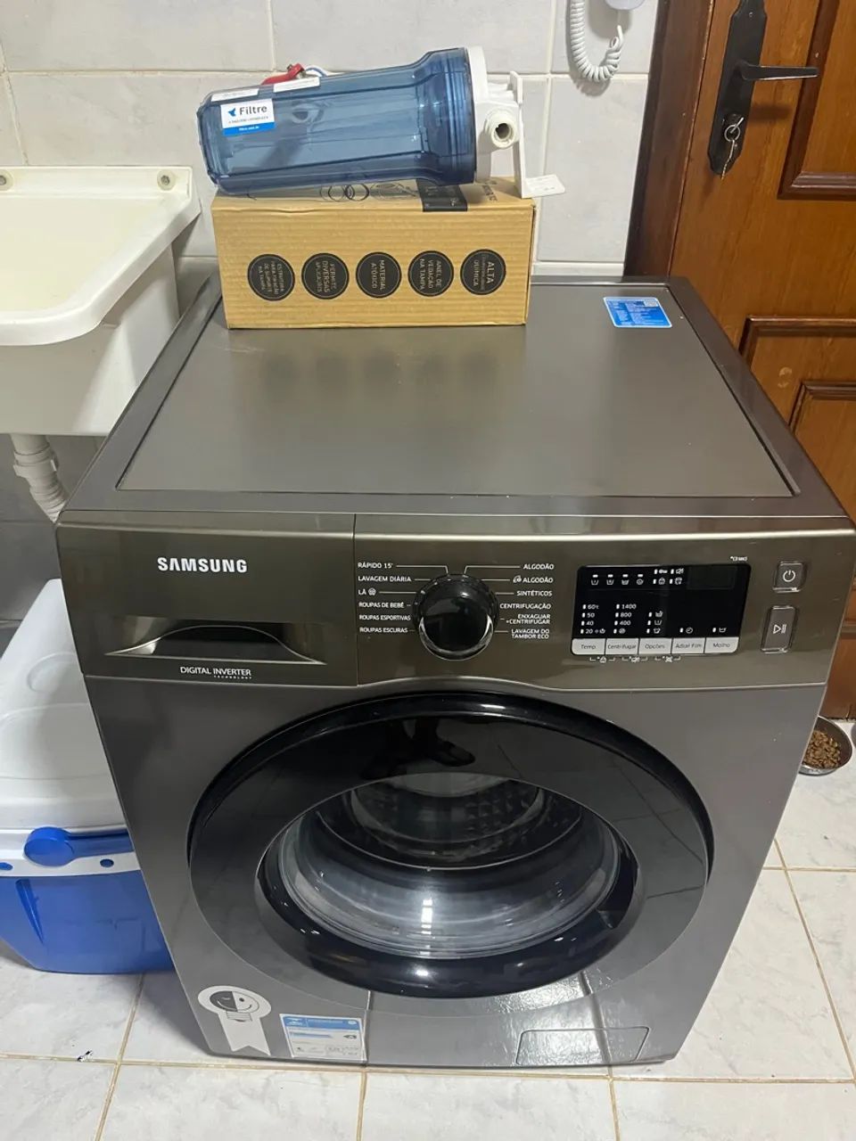 Máquina de Lavar Roupa Samsung 11kg Digital Inverter - Foto 2