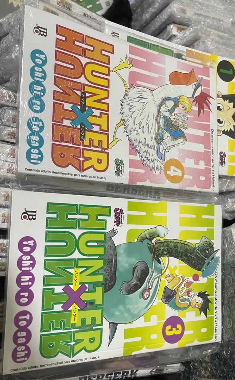 Hunter x Hunter - Mangás Volumes 3 e 4