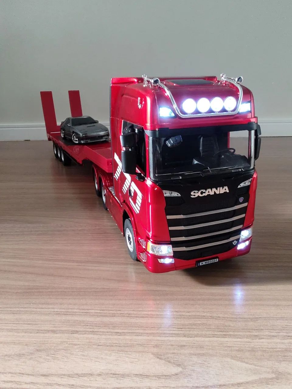 ENGINEMECH 770S 6X4 RC Tractor Camión, Tractor Pesado Sillín Tractor Remolque Escala 1:18, Coche para Adultos Regalo ENGINEMECH 770S 6X4 RC Tractor Camión, Tractor Pesado Sillín Tractor Remolque Escala 1:18, Coche para Adultos Regalo