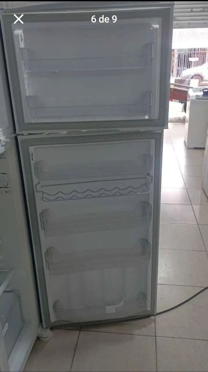 Geladeira + Lavadora de Roupa 12kg - R$ 1590 - Foto 3