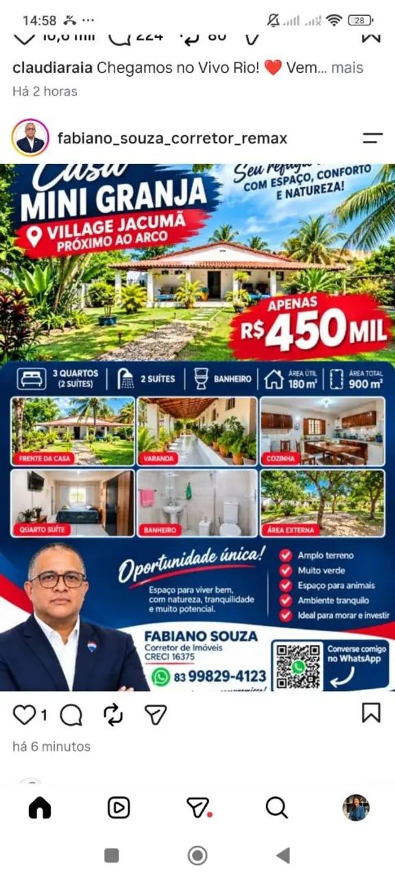 Casa mini granja Village jacuma 