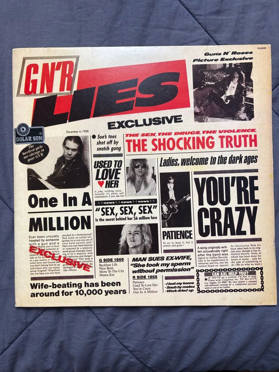 Guns N? Roses - Live - disco vinil Lp