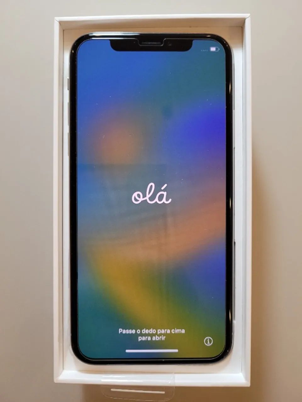APPLE IPHONE X 64GB SILVER / BRANCO IMPECÁVEL NF - Celulares e