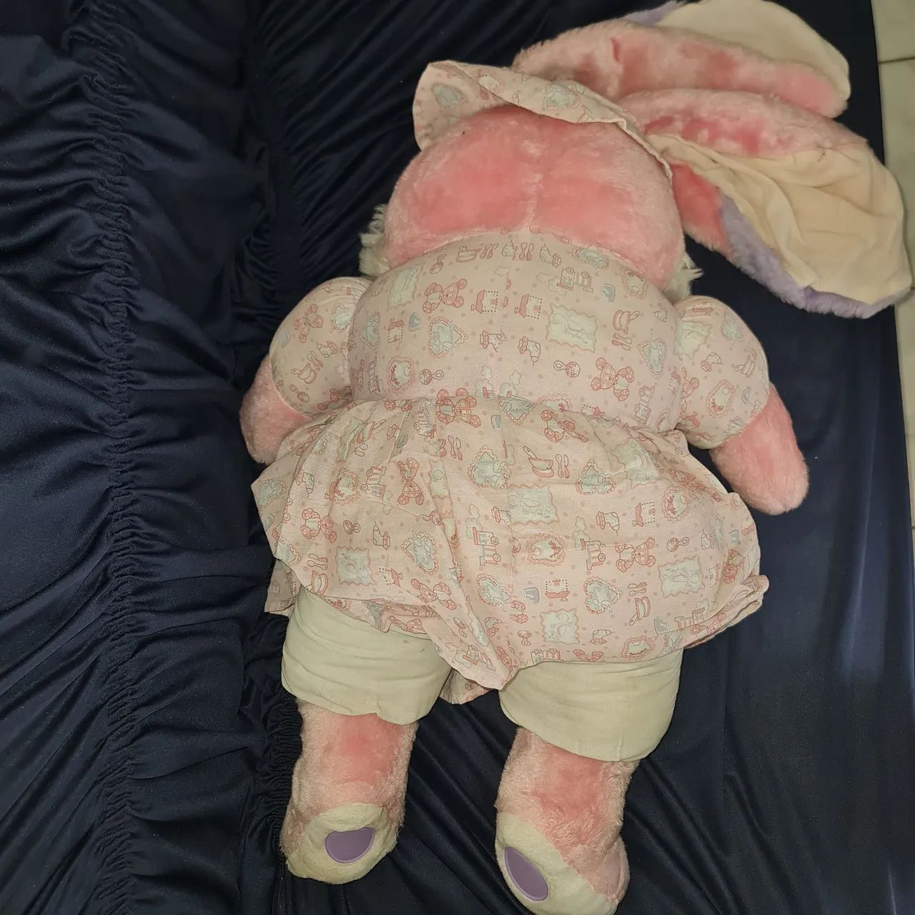 Coelhinha e urso de pelúcia 60cm - Foto 3