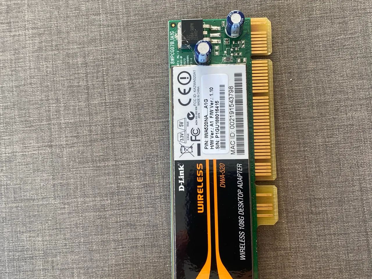 Adaptdor wireless PCI - DWA 520 - 2.4 GHZ - Foto 2