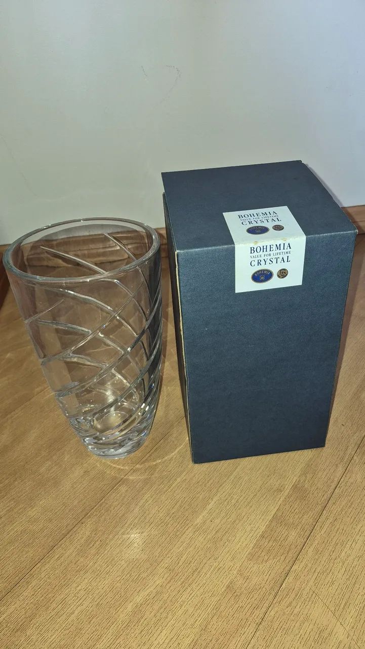Vaso cristal Bohemia 25cm - Foto 2