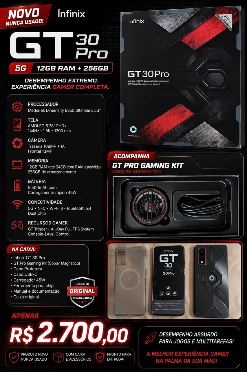 INFINIX GT 30 PRO 5G 
