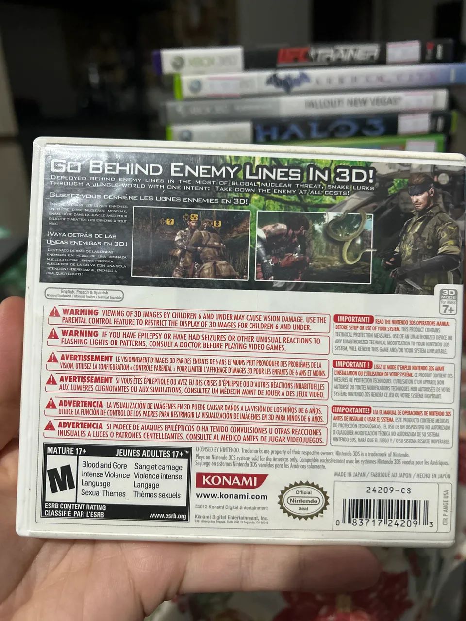 Metal Gear Solid Snake Eater 3d Nintendo 3ds - Foto 2