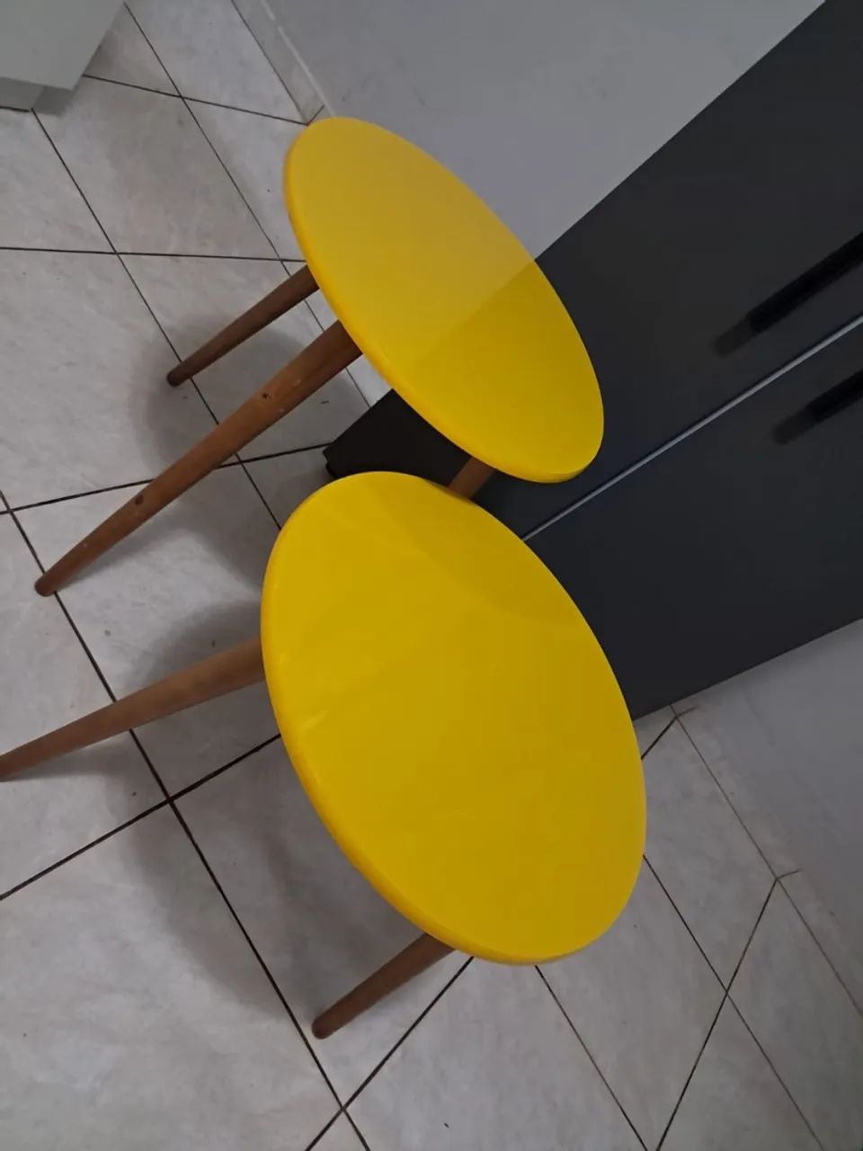 Mesinhas lateral conjunto com 2