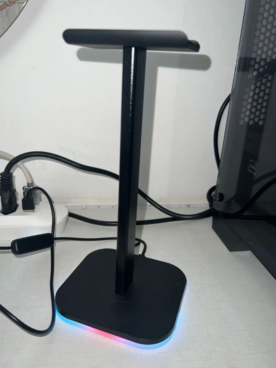 suporte para headset rgb
