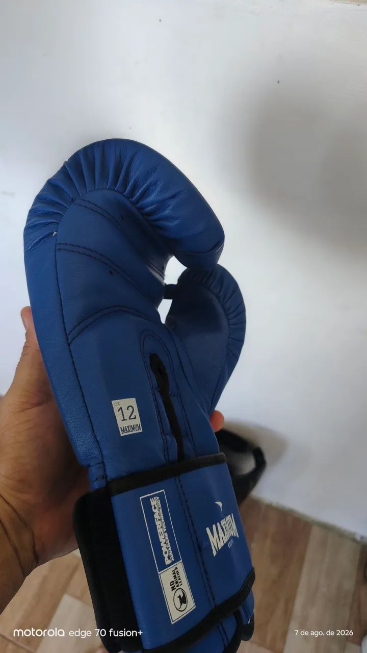 Luva maximum azul  - Foto 2