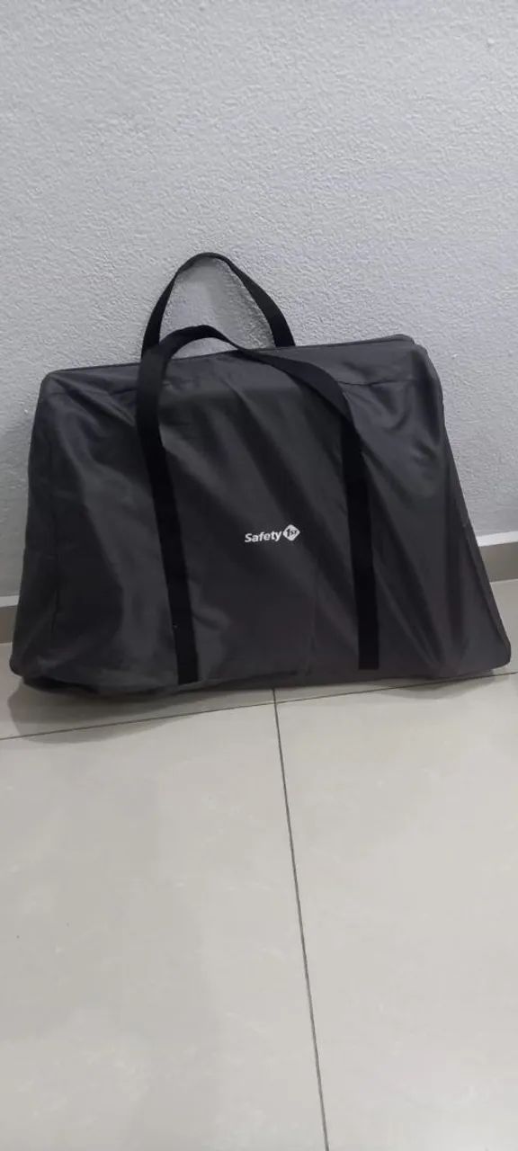 Berço Moisés Portátil Com Balanço Safety  Cinza - Foto 4